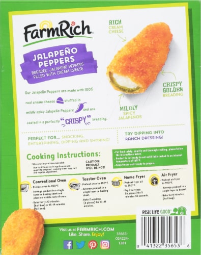 Farm Rich® Jalapeno Peppers Perspective: back