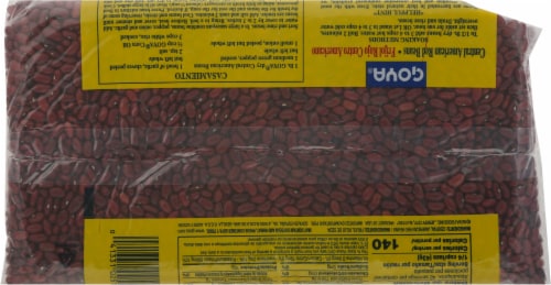 Goya Central American Red Beans Perspective: back