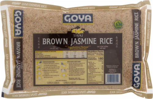 Goya Thai Brown Jasmine Rice Perspective: back