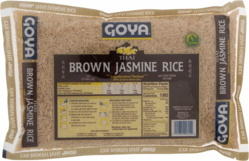 Goya Thai Brown Jasmine Rice Perspective: back