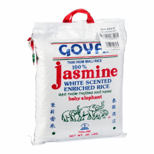 Goya Jasmine Rice Perspective: back