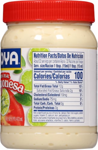 Goya® Mayo With Lime Perspective: back