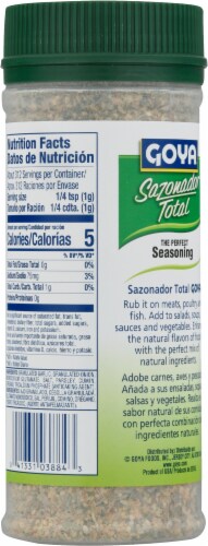 Goya Sazonador Total Seasoning Perspective: back