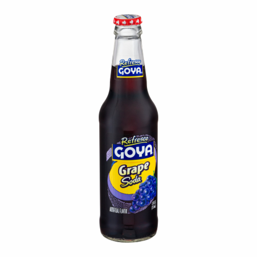 Goya Refresco Grape Soda Perspective: back