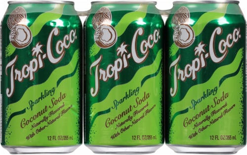 Tropi-Coco Sparkling Coconut Soda Perspective: back