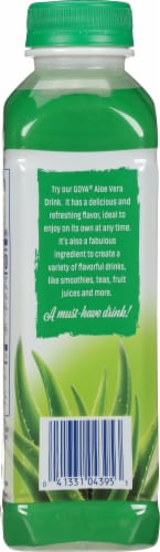 Goya® Original Flavor Aloe Vera Drink Perspective: back