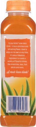 Goya® Mango Flavor Aloe Vera Drink Perspective: back