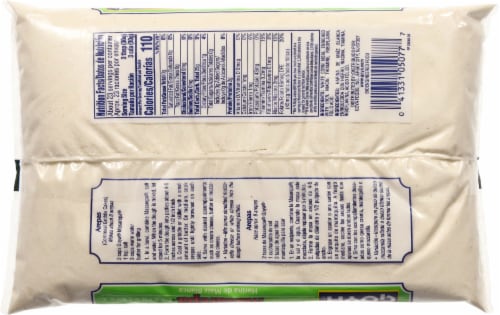 Goya® Masarepa® White Corn Meal Perspective: back