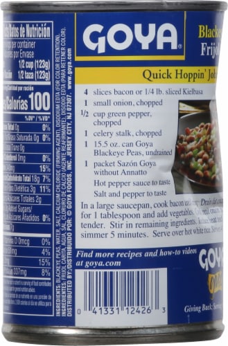 Goya® Blackeye Peas Perspective: back