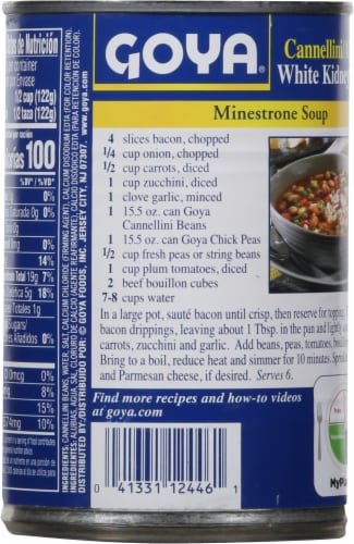 Goya® Cannellini Beans Perspective: back