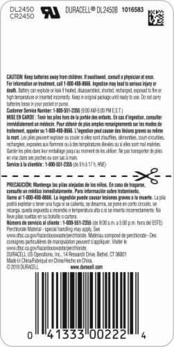 Duracell Battery Products  2450 Lithium Coin Button Battery