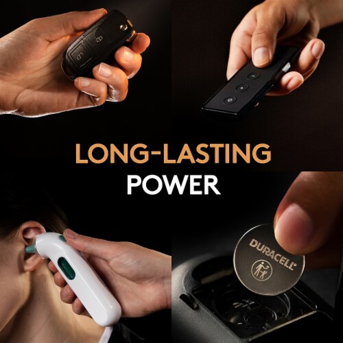 Duracell® 2430 3V Lithium Medical Device Battery Perspective: back