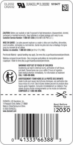 Duracell® 2032 Lithium Coin Cell Battery, 1 ct - Kroger