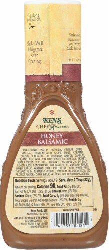 Ken's® Steak House Honey Balsamic Dressing Perspective: back