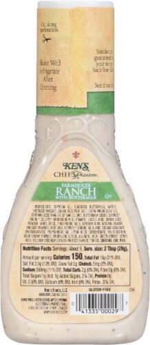 Ken's® Steak House Farmhouse Ranch With Buttermilk Dressing Perspective: back