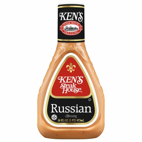 Ken's Steak House Russian Salad Dressing Perspective: back