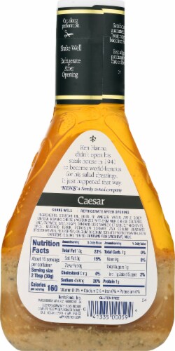Ken's® Steak House Caesar Dressing & Marinade Perspective: back