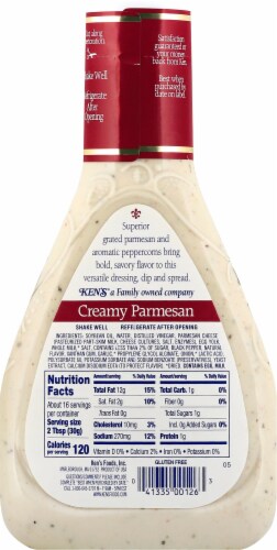 Ken's® Steak House Creamy Parmesan Dressing Perspective: back