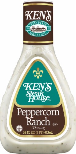 Ken's Steak House Peppercorn Ranch Salad Dressing 16 fl oz Perspective: back
