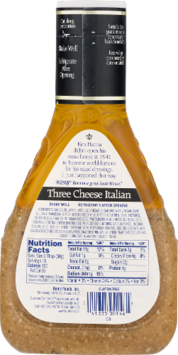 Ken's Steak House® Three Cheese Italian Dressing Perspective: back