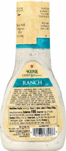 Ken's Steak House Ranch Dressing Perspective: back