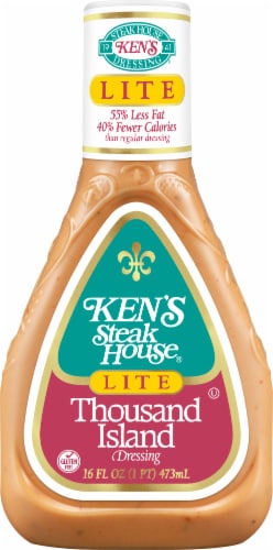 Ken's Steak House® Light Thousand Island Salad Dressing Perspective: back