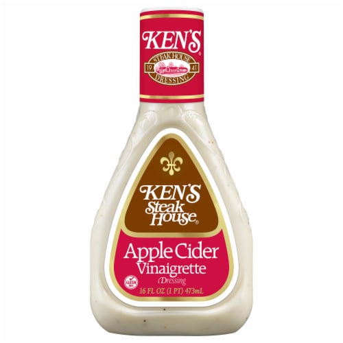 Ken's Steak House® Apple Cider Vinaigrette Salad Dressing Perspective: back