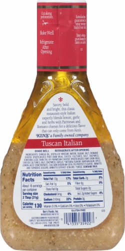 Ken's Steak House® House Italian Salad Dressing & Marinade Perspective: back