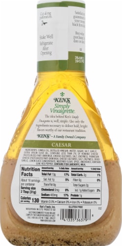 Ken’s Steak House® Simply Vinaigrette Caesar Salad Dressing