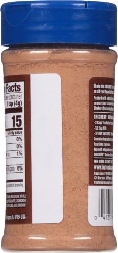 Snickers™ Shakers Seasoning Perspective: back