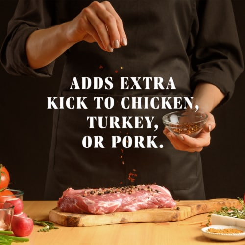 6666 4 Sixes Chuck Wagon Bunkhouse BBQ Seasoning Blend Perspective: back