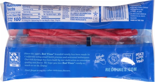 Red Vines® Original Red Ropes® Perspective: back