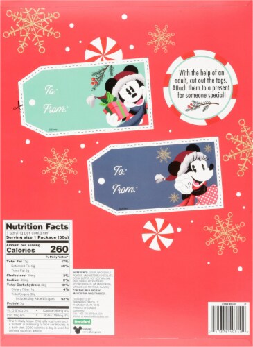 Disney Mickey Holiday Countdown Calendar Perspective: back