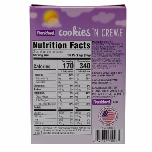 Frankford Cookies n Creme Bunny Perspective: back