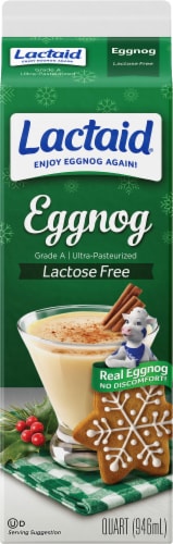 Lactaid® Lactose Free Eggnog Perspective: back