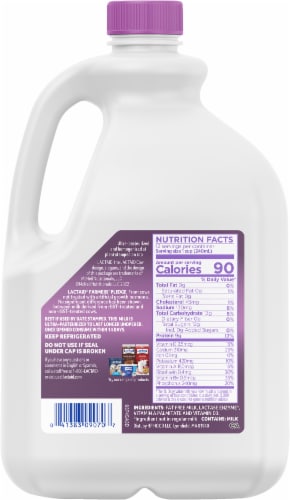 Lactaid® 100% Lactose Free Fat Free Milk Perspective: back