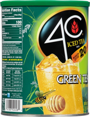 4C® Green Iced Tea Mix Perspective: back