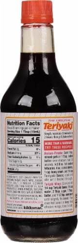 Kikkoman® Teriyaki Marinade & Sauce Perspective: back