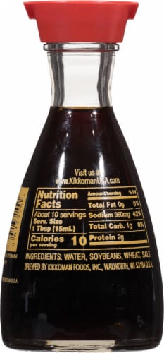 Kikkoman® Soy Sauce - Case Sale Perspective: back