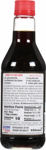 Kikkoman® Soy Sauce Perspective: back