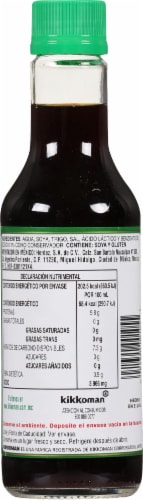 Kikkoman® Less Sodium Soy Sauce Perspective: back