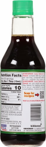 Kikkoman® Soy Sauce Perspective: back