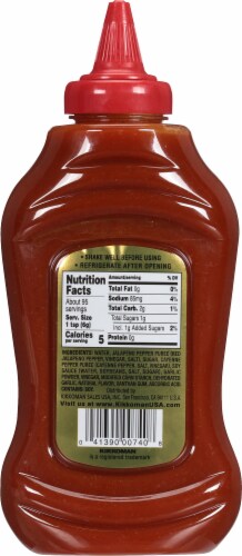 Kikkoman® Gluten Free Sriracha Hot Chili Sauce Perspective: back
