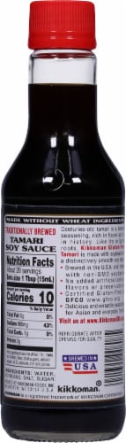 Kikkoman® Gluten Free Tamari Soy Sauce Perspective: back