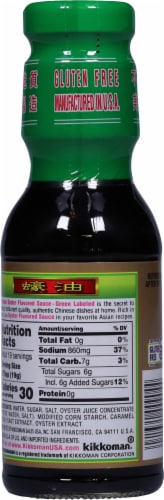 Kikkoman® Oyster Flavored Sauce Perspective: back