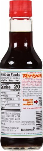 Kikkoman® Gluten Free Teriyaki Marinade & Sauce Perspective: back