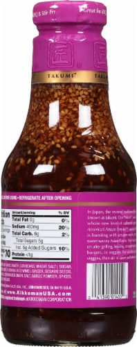 Kikkoman® Original Takumi™ Teriyaki Sauce Perspective: back