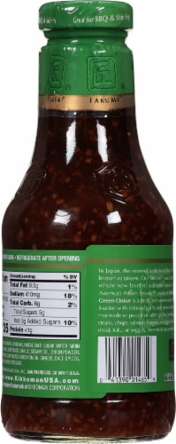 Kikkoman Takumi Garlic & Green Onion Teriyaki Sauce Perspective: back