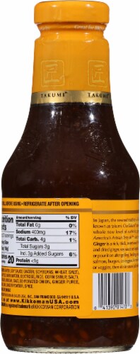 Kikkoman® Takumi Collection Triple Ginger Teriyaki Sauce Perspective: back