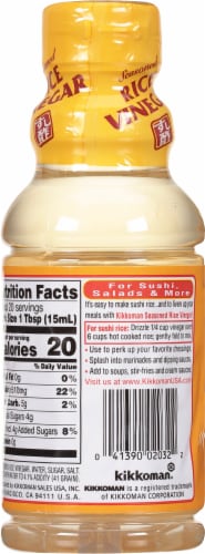 Kikkoman® Seasoned Rice Vinegar Perspective: back